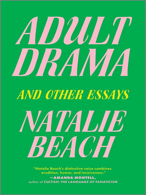 Title details for Adult Drama by Natalie Beach - Available